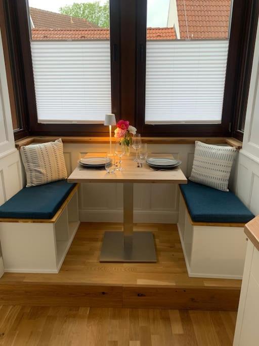 Charmante Altbauwohnung Weinheim Bagian luar foto